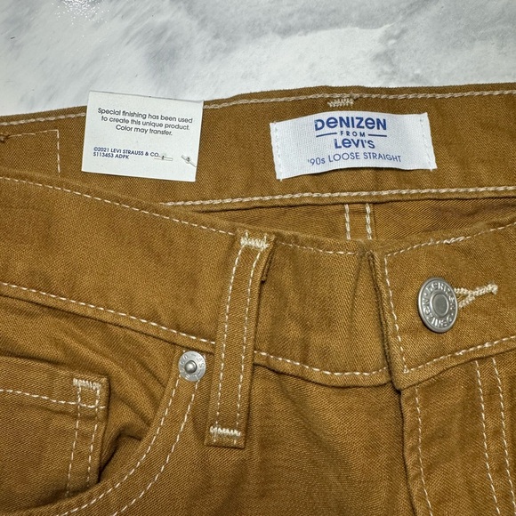 NWT Denizen From Levi’s Vintage Utility 90’s Loose Straight Leg Jeans Size 8 - Picture 4 of 6